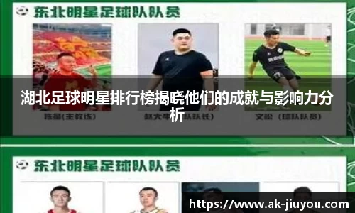 湖北足球明星排行榜揭晓他们的成就与影响力分析