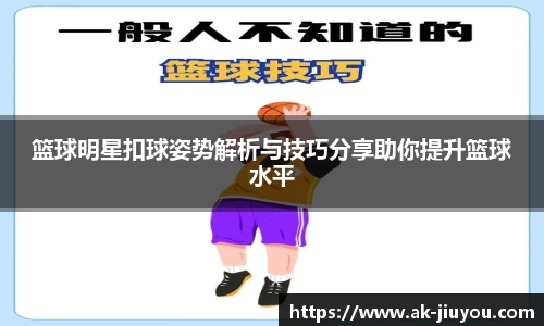 篮球明星扣球姿势解析与技巧分享助你提升篮球水平